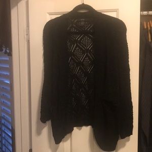 Black knit sweater by Alfani